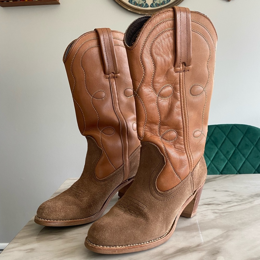 Vintage Dexter women’s cowboy boots
